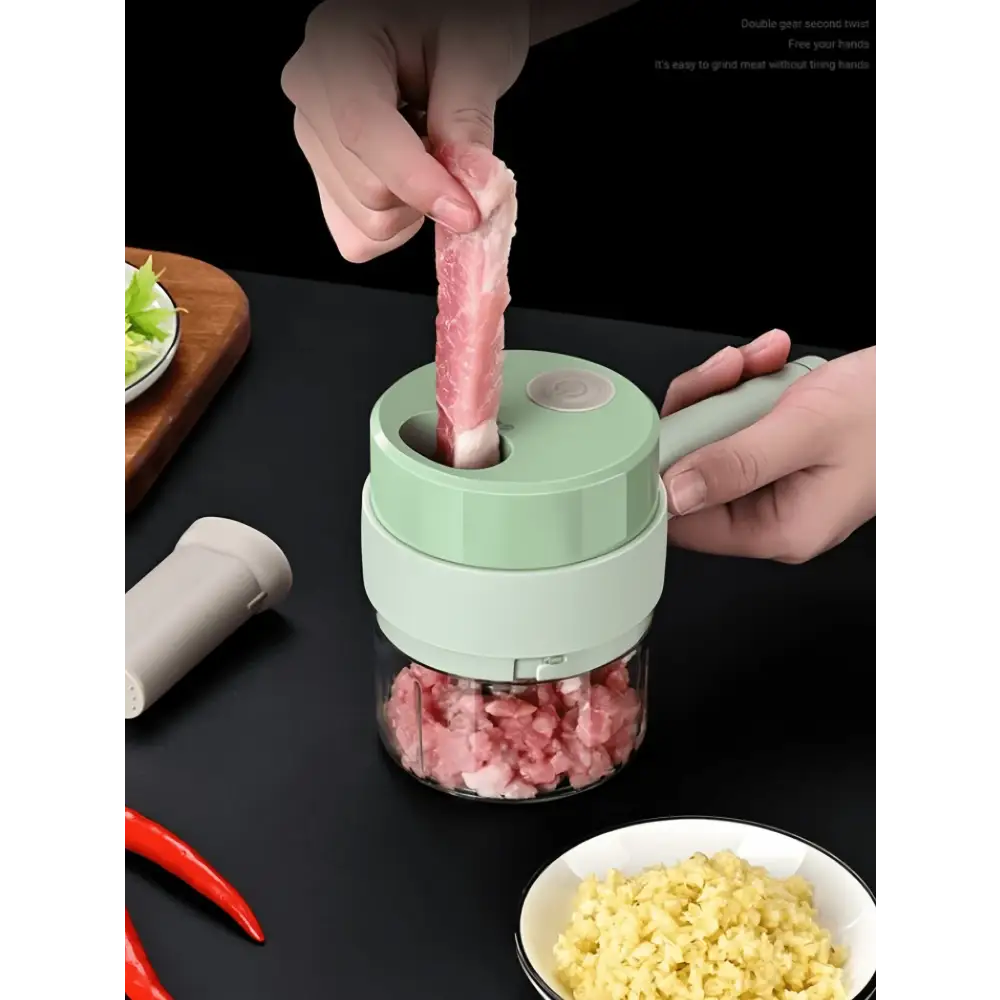 Cortador de Legumes 4 Em 1 Elétrico