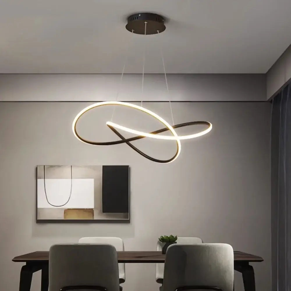 Lustre Moderno para Sala de Jantar LED Cadence