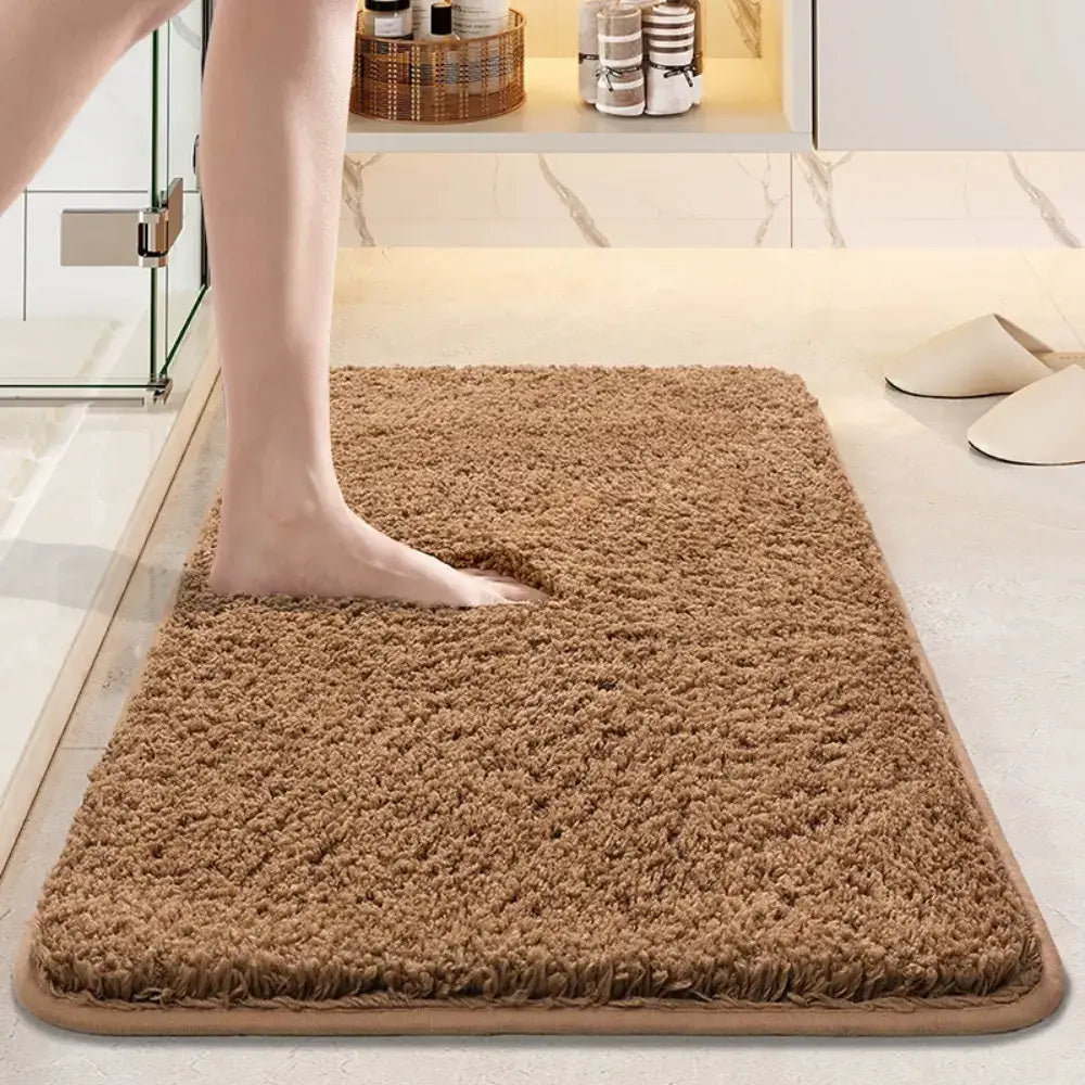 Tapete Antiderrapante Absorvente em Veludo Cadence