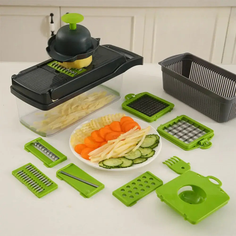 Cortador de Legumes 16 em 1 Multifuncional para Cozinha
