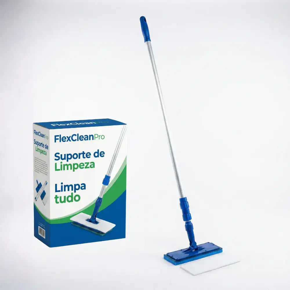 FlexClean Pro — Suporte Limpa Tudo com Cabo Extensor